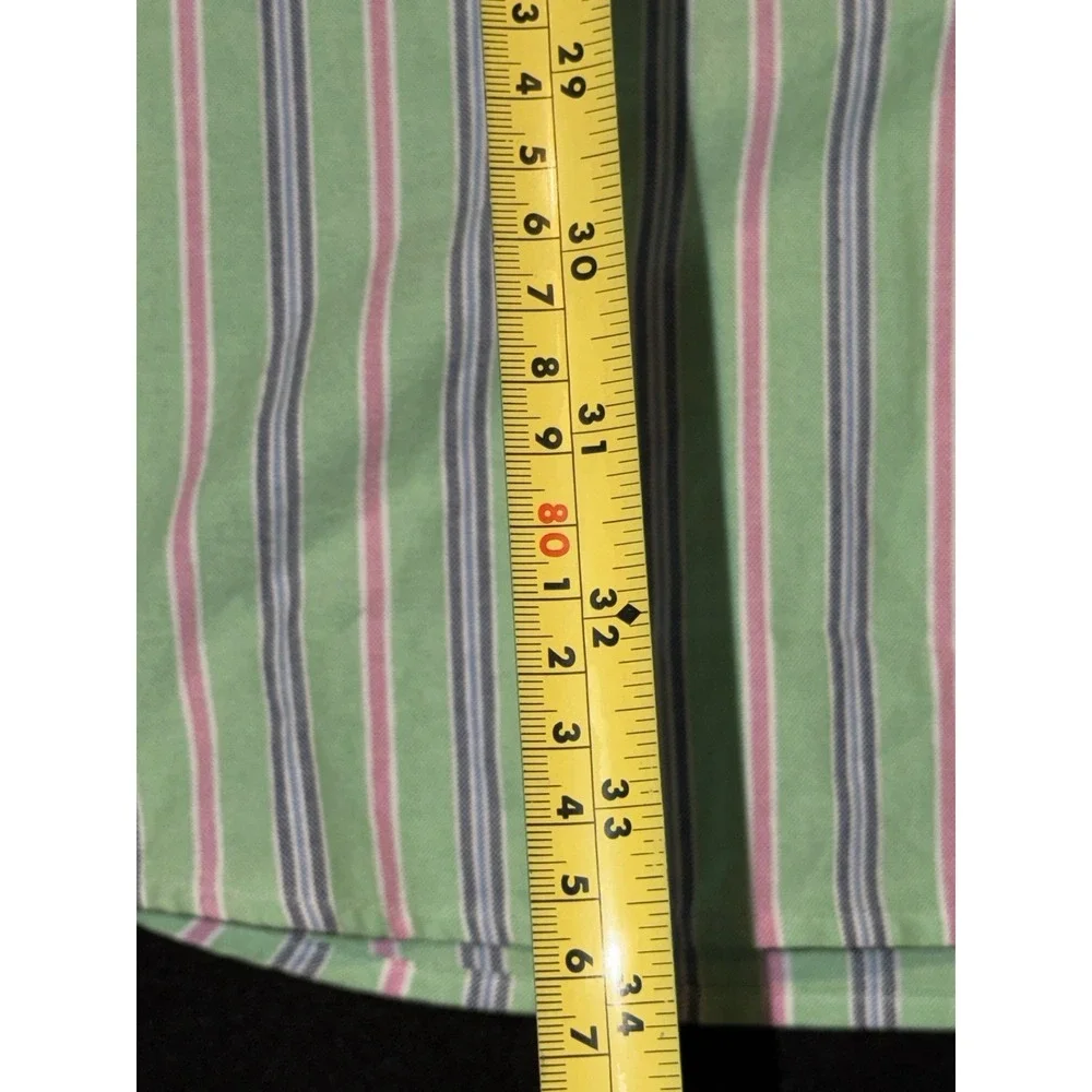 Men's Polo Ralph Lauren Classic Fit Multicolor Striped Shirt Mens XLT NWT